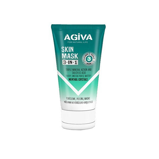 Skin Mask 3-in-1 Menthol Crystals 150ml - Agiva - 1