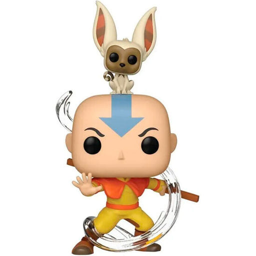 Figura Pop Avatar the Last Airbender Aang with Momo - Funko - 1