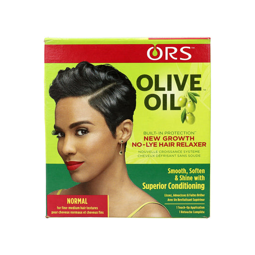 Ors Olive Oil New Growth No Lye Relaxer Normal Kit - Ors - 1