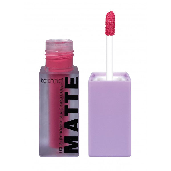 Matte Labial Líquido - Technic Cosmetics: Pink Fizz - 3