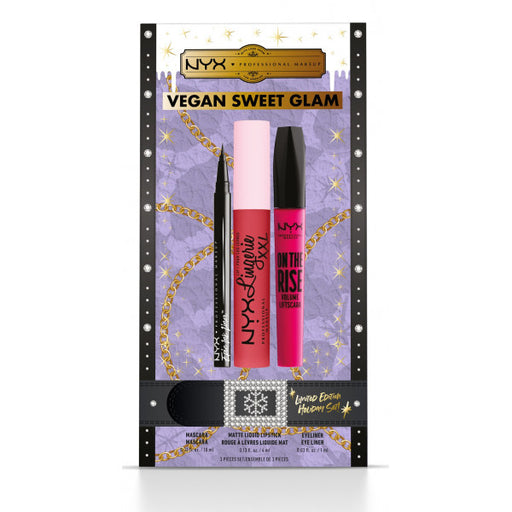 Vegan Sweet Glam Kit de Maquillaje Edición Limitada: Set 3 Artículos - Nyx - 1