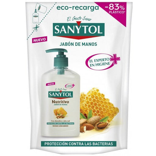 Eco Recarga Jabón de Manos Nutritivo - Sanytol - 1