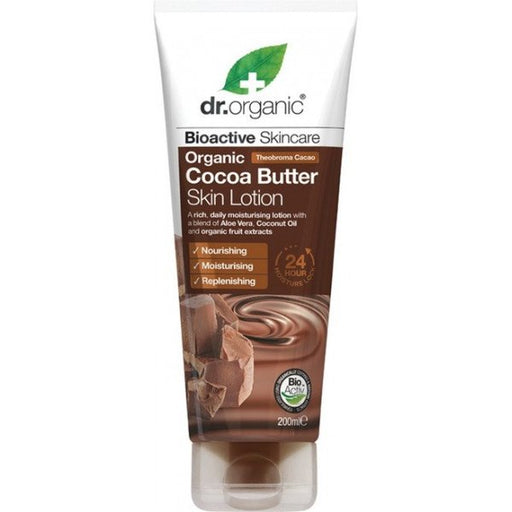 Cocoa Butter Loción: 200 ml - Dr Organic - 1
