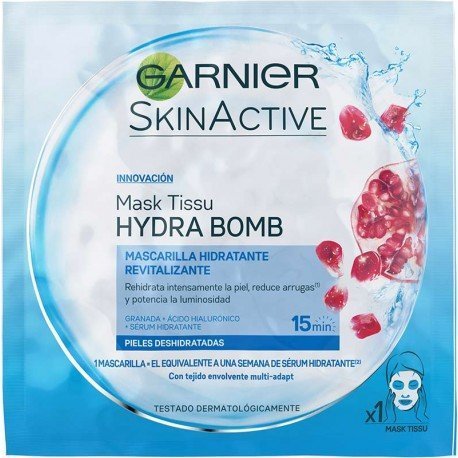 Mascarilla Facial Skinactive Hydra Bomb 1 Mask - Pieles Secas - Garnier - 1