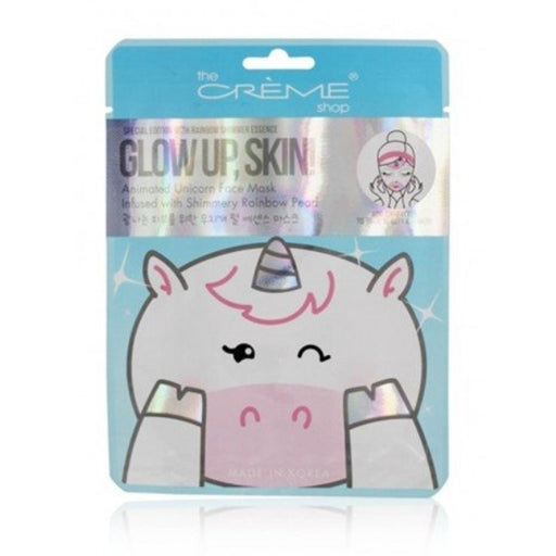 Mascarilla Facial Iluminadora Unicornio - Glow Up, Skin! Unicorn Face Masck - The Crème Shop - 1