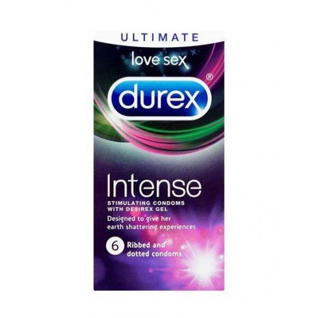 Preservativos Intense Orgasmic - 6 ud - Durex - 1