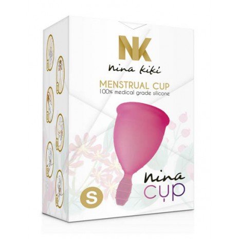 Nina Cup Copa Menstrual Talla S Rosa - Nina Kikí - 2