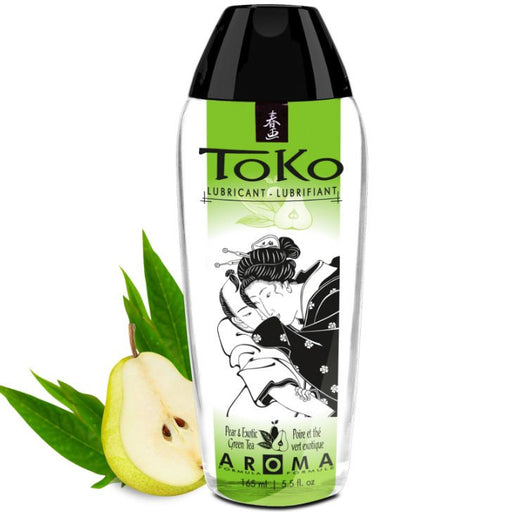 Lubricante Comestible Toko Aroma Pera & Té Verde Exótico - Lubricants - Shunga - 1