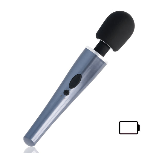 Black and Silver Dexter Massage Wand - Black&silver - 1
