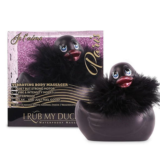I Rub My Duckie 2.0 | Pato Vibrador Paris (black) - Big Teaze Toys - 1