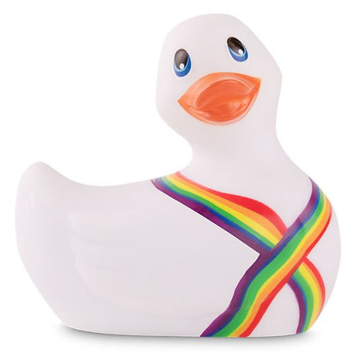 I Rub My Duckie 2.0 | Pato Vibrador Pride (white) - Big Teaze Toys - 1