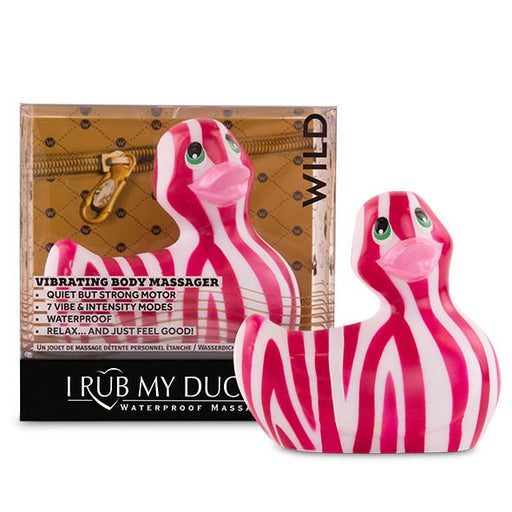 I Rub My Duckie 2.0 | Pato Vibrador Wild (tiger) - Big Teaze Toys - 2