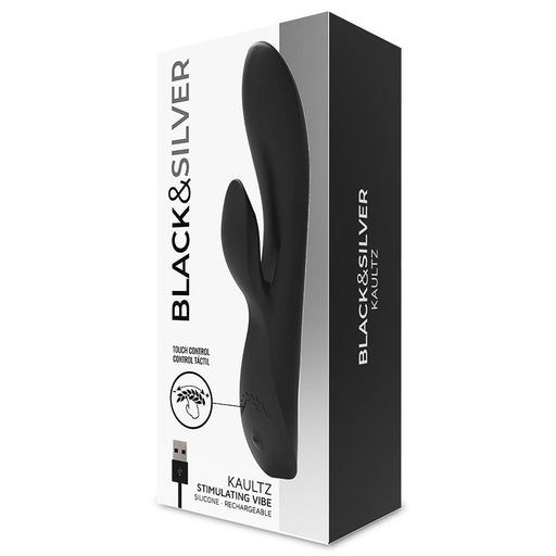 Black & Silver Kaultz Vibrador Control Touch - Black&silver - 1