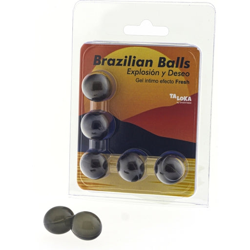 Brazilian Balls Gel Excitante Efecto Frescor 5 Bolas - Taloka - 1