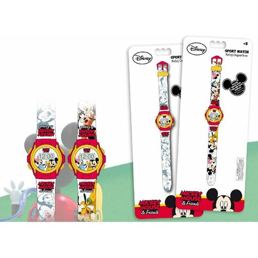 Reloj Deportivo Digital Mickey Disney Surtido - Kids Licensing - 1