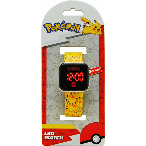 Reloj Pikachu Pokemon Led - Kids Licensing - 1
