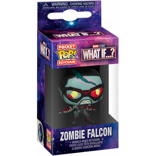 Llavero Pocket Pop Marvel What if Zombie Falcon - Funko - 2