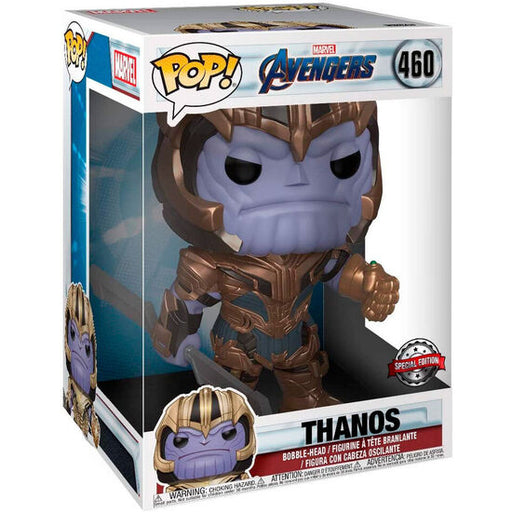 Figura Pop Marvel Avengers Endgame Thanos Exclusive 25cm - Funko - 2