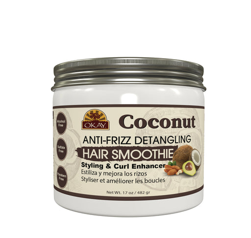 Coconut Anti Frizz Detangling Hair Smoothie 482 gr - Okay - 1
