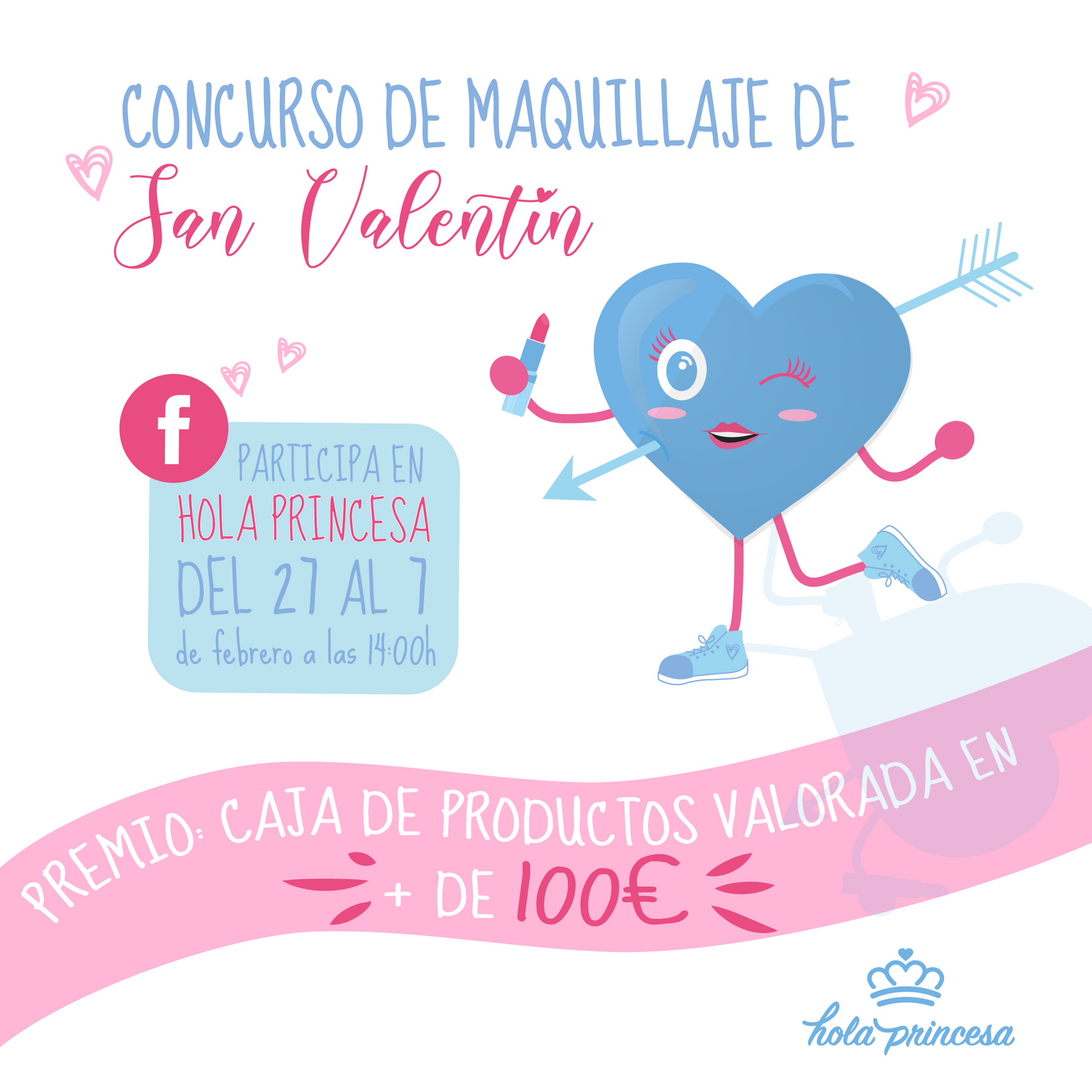 Concurso de Maquillaje San Valentín 2020