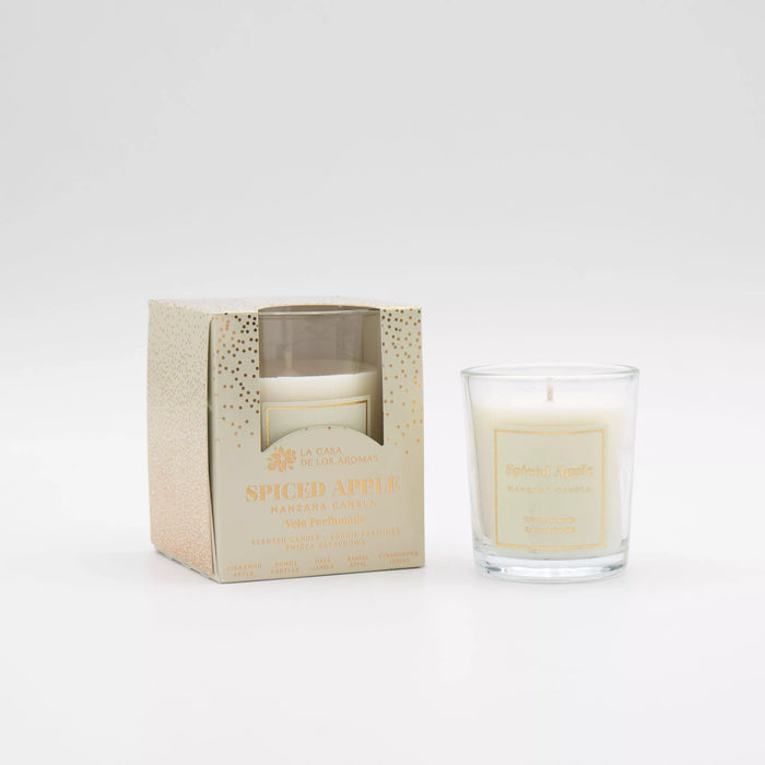 Vela Perfumada Navidad 120g - La Casa de los Aromas : Spiced Apple - 1