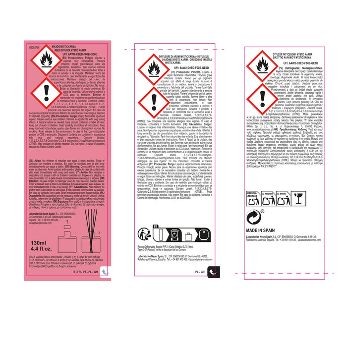 Ambientador Mikado Mystic - 130ml - La Casa de los Aromas : Karma - 3