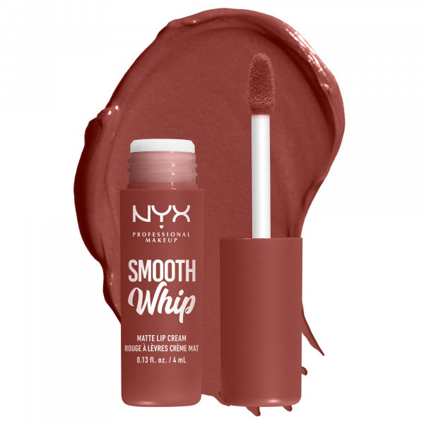 Labial Líquido Cremoso Mate Smooth Whip - Nyx : Latte Foam - 1