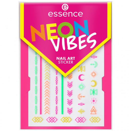 Neon Vibes Nail Art Sticker Pegatinas de Uñas - Essence - 1