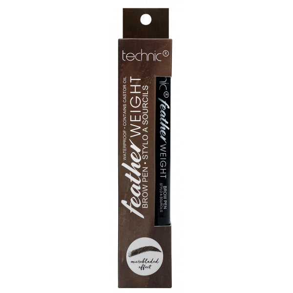 Featherweight Lápiz Cejas - Technic Cosmetics : Warm Brown - 1