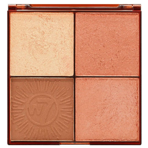 Paleta de Rostro Bronze Brilliance Bronze & Glow Palette - W7 : Medium Dark - 1