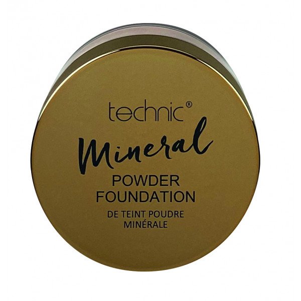 Base de Maquillaje en Polvo Mineral Powder Foundation - Technic Cosmetics : Honey - 3