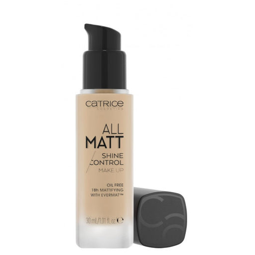 Base de Maquillaje All Matt Shine Control - Catrice: 020 N Neutral Nude Beige - 1