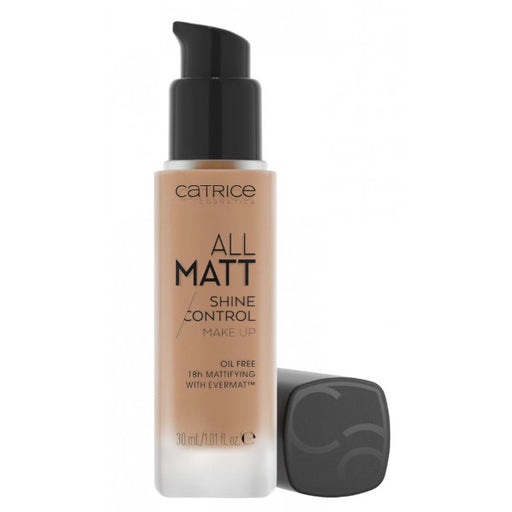 Base de Maquillaje All Matt Shine Control - Catrice: 046 N Neutral Toffee - 2