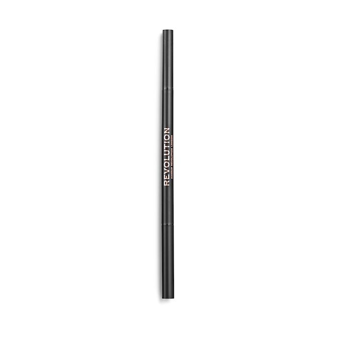 Precise Lápiz de Cejas - Make Up Revolution : Dark Brown - 1