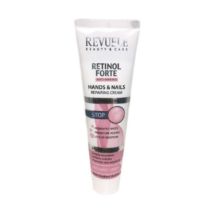 Crema Reparadora Manos y Uñas Retinol Forte - Revuele - 1