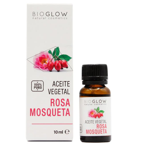 Aceite Vegetal Rosa Mosqueta 100% Puro - Bioglow : 10ml - 1
