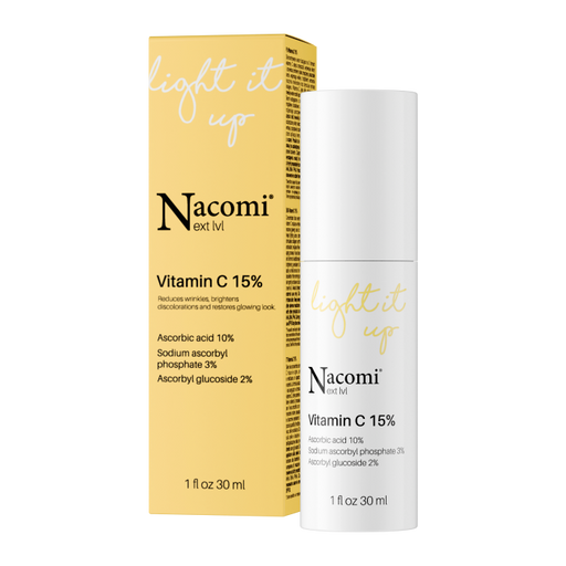 Light It Up Sérum Vitamina C 15% - Nacomi - 1