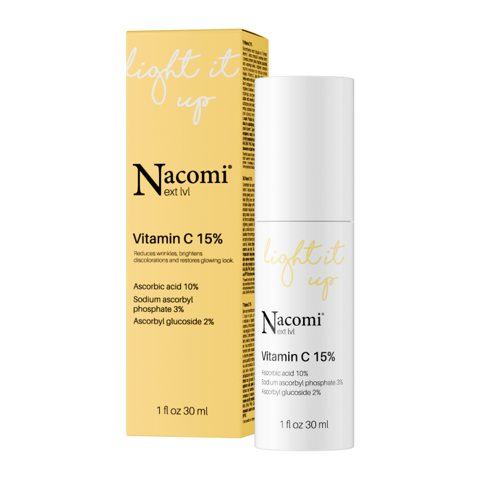 Light It Up Sérum Vitamina C 15% - Nacomi - 1