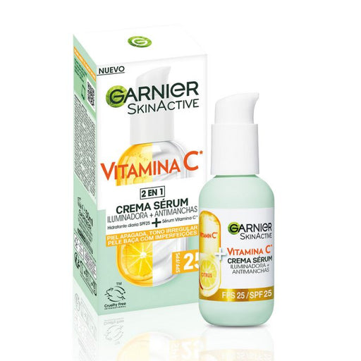 Skin Active Vitamina C Crema Serum Iluminador Antimanchas - Garnier - 1
