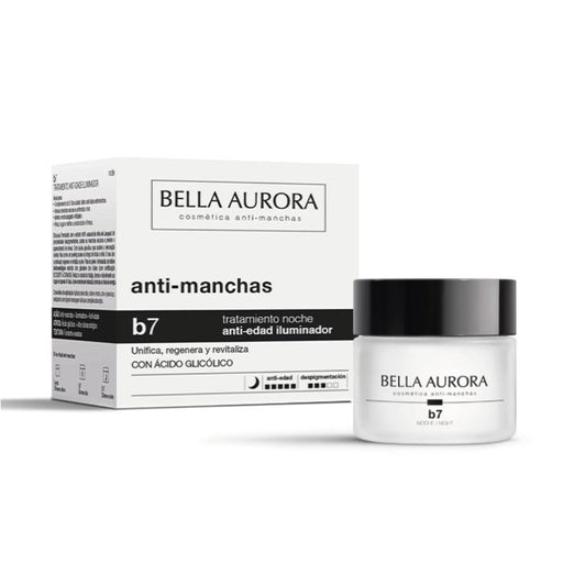 B7 Crema Antimanchas Regenador de Noche: 50 ml - Bella Aurora - 1