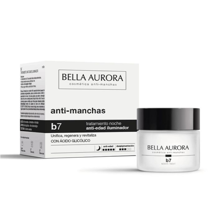 B7 Crema Antimanchas Regenador de Noche: 50 ml - Bella Aurora - 1