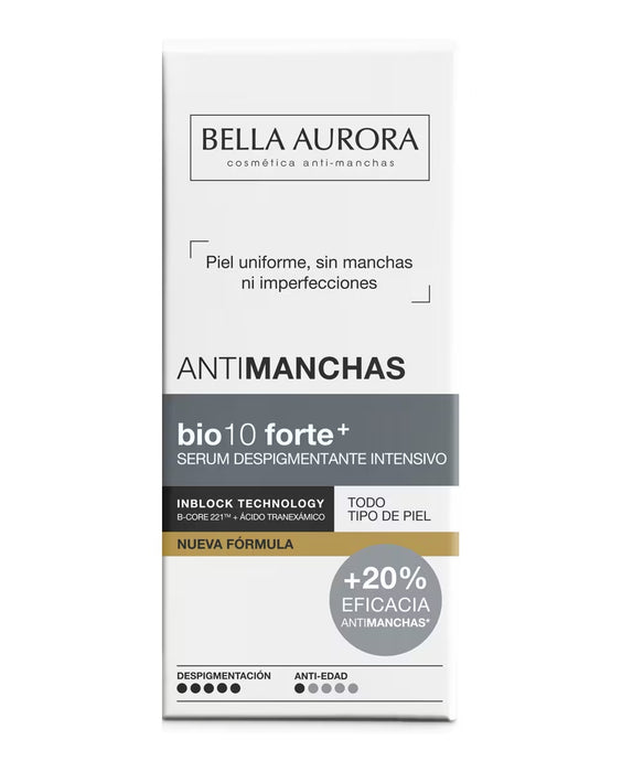 Sérum Despigmentante Intensivo Antimanchas Bio10 Forte 30ml - Bella Aurora - 3