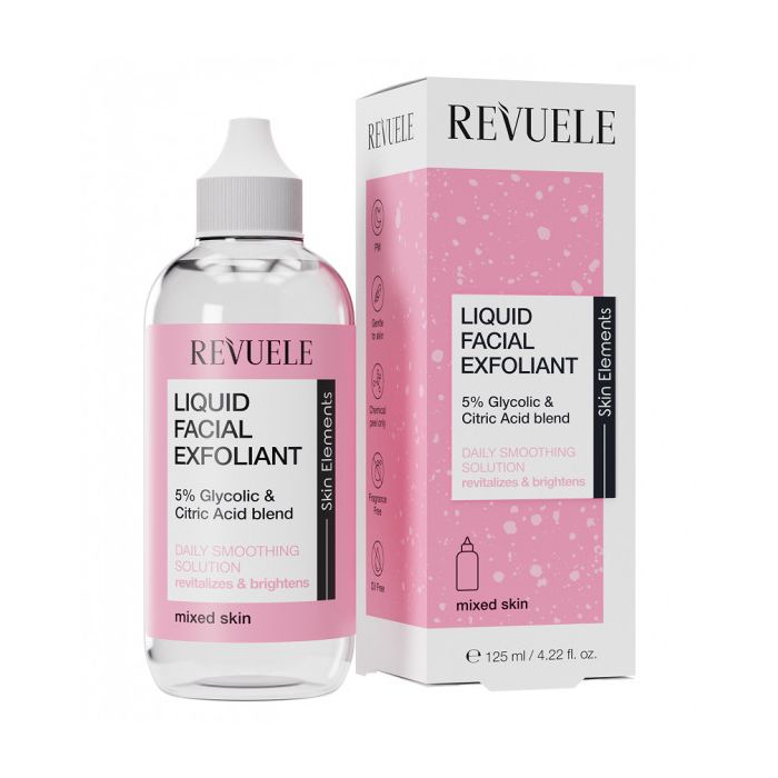 Exfoliante Facial Líquido 5% Glycolic + Citric Acid Blend - Revuele - 1