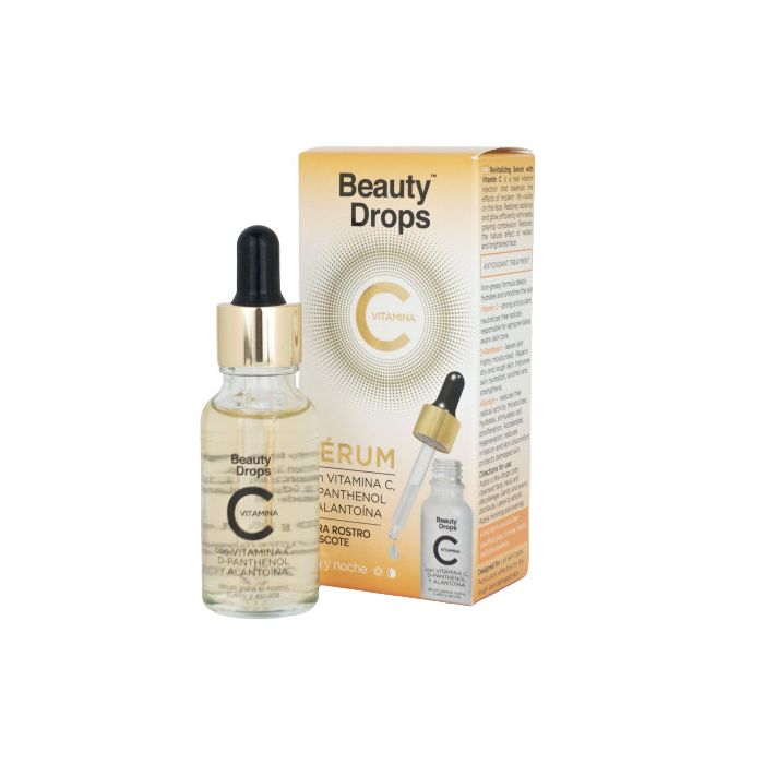 Sérum con Vitamina C, D-panthenol y Alantoína - Beauty Drops - 1