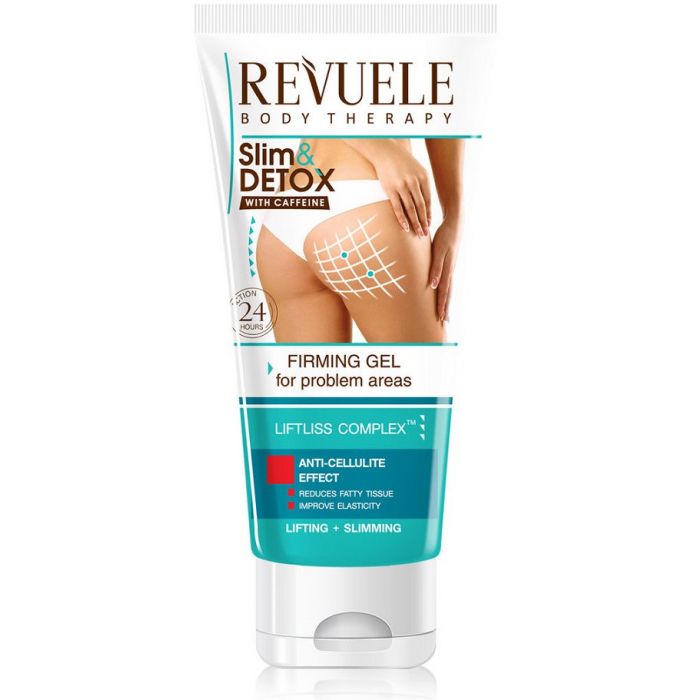 Slim&detox Gel Reafirmante Corporal Cafeína - Revuele - 1
