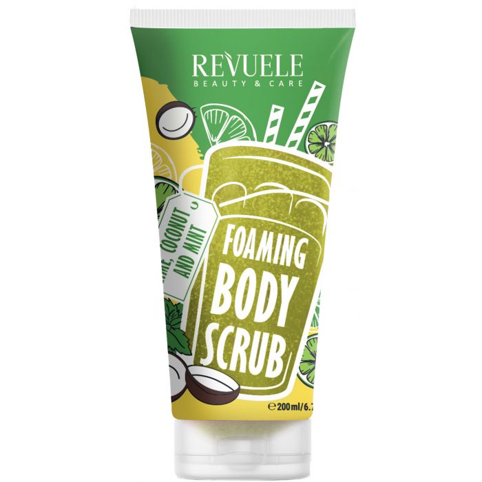 Exfoliante Corporal de Lima, Coco y Menta - Foaming Body Scrub - Revuele - 1