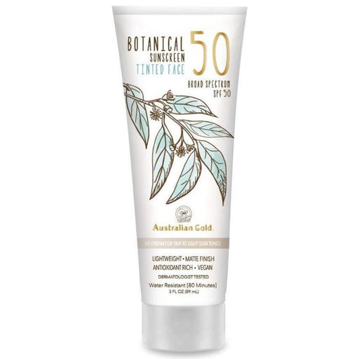 Protector Solar Facial con Color Spf50 Botanical - Australian Gold : Fair / Light - 1