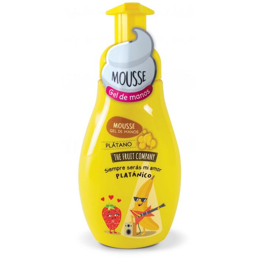 Mousse Gel de Manos Plátano 250ml - The Fruit Company - 1