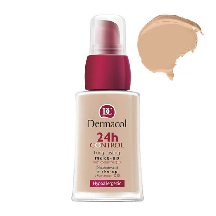 Maquillaje Larga Duración con Q10 - 24 H Control Long Lasting - Dermacol - 1