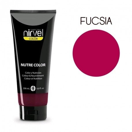 Mascarilla de Color Nutre Color 200 ml - Nirvel : Fucsia - 1